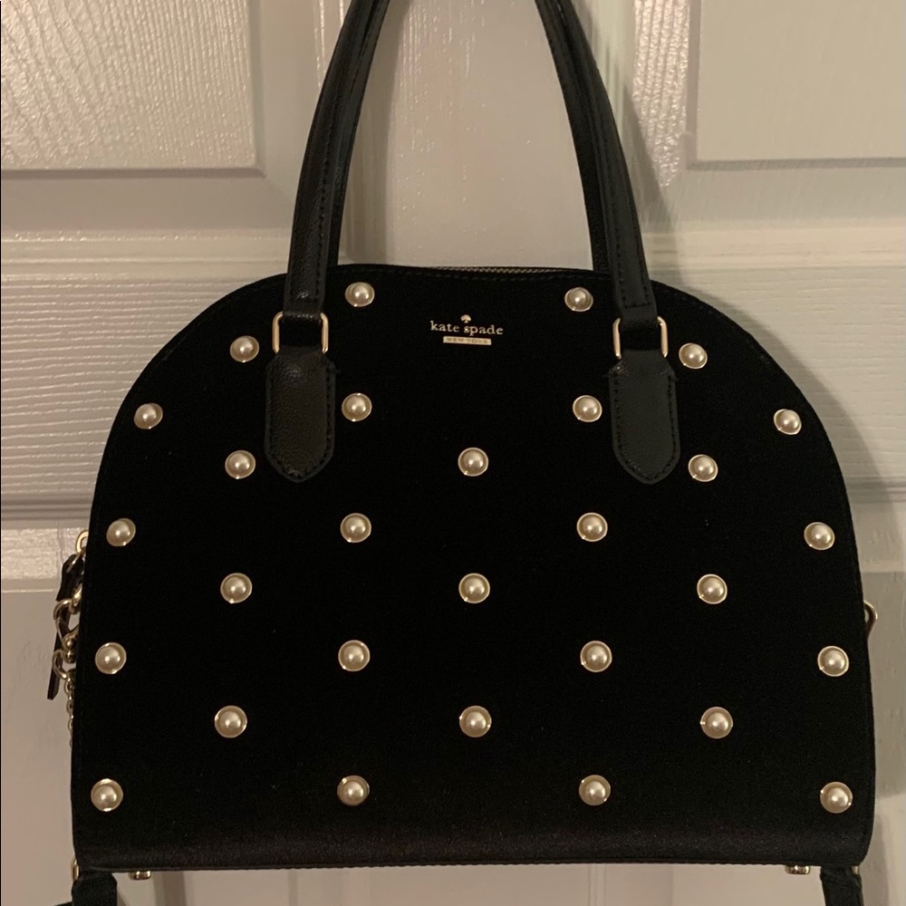 Kate Spade Laurel Way Reiley in Black/Pearl